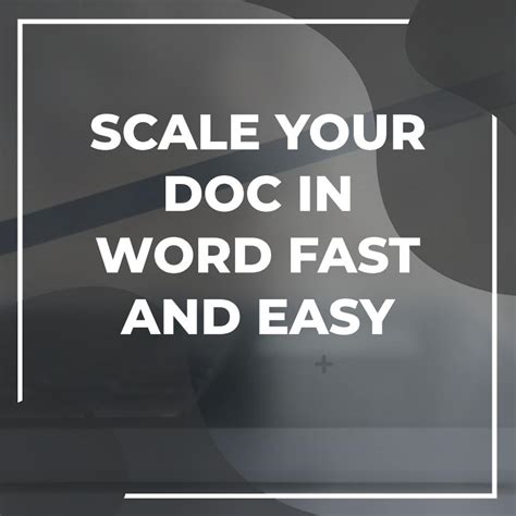 How To Scale A Document In Word Adazing