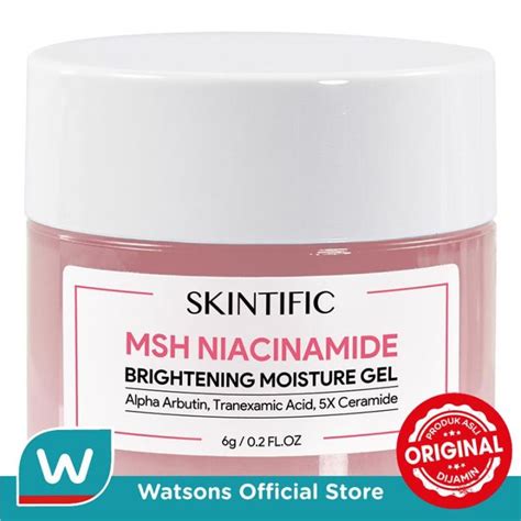 Skintific MSH Niacinamide Brightening Moisture Gel 6g Lazada Indonesia