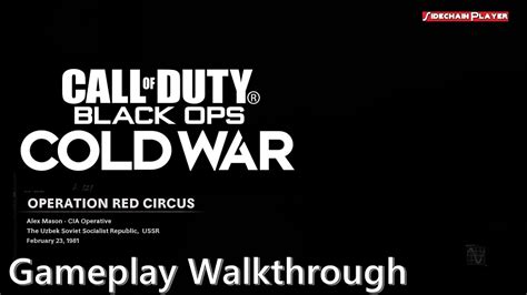 Operation Red Circus Call Of Duty Black Ops Cold War Campaign Walkthrough Gameplay Full Hd