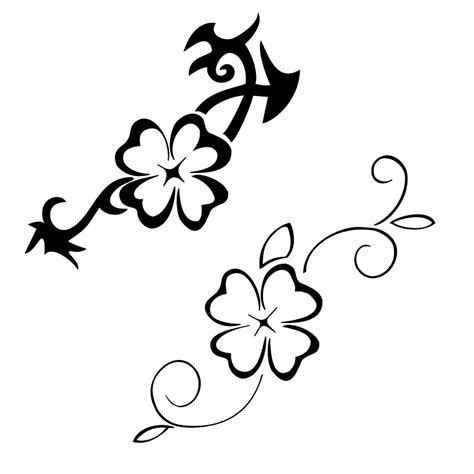 Vine Outline Tattoo - ClipArt Best