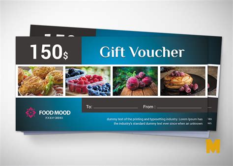 Restaurant Voucher Design Template