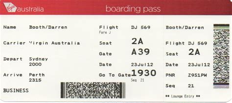 Flight Review Virgin Australia Business Class Sydney To Perth