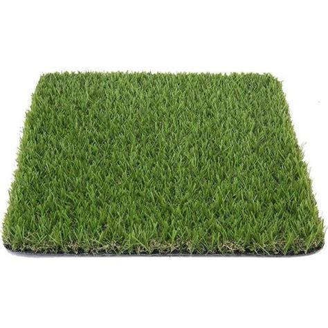 Tapis D Herbe Artificielle Réaliste Faux Gazon Avec Trous De Drainage