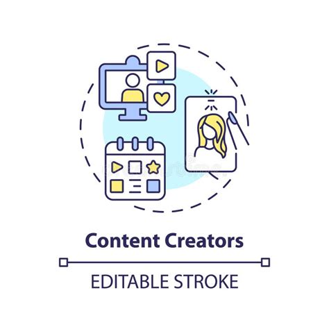 Content Creator Logo Stock Illustrations 391 Content Creator Logo