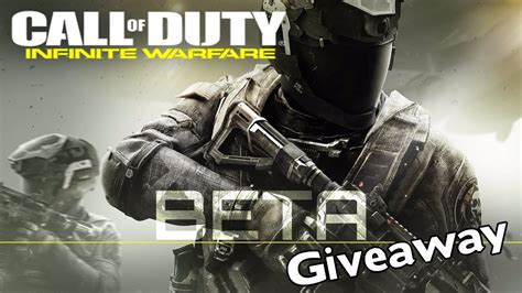 Infinite Warfare Beta Code Giveaway Codes Youtube