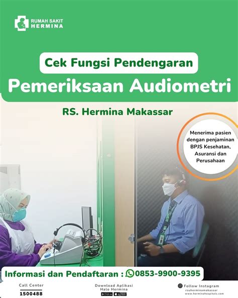 Hermina Hospitals Audiometry Examination At Hermina Makassar