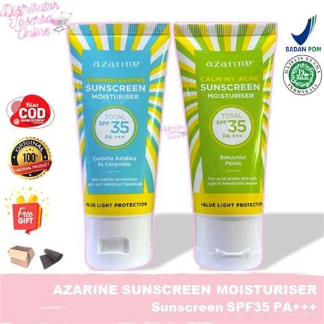 Jual Team Resmi Azarine Sunscreen Moisturiser Spf Pa Original