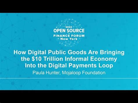 Free Video How Digital Public Goods Are Bringing The 10 Trillion