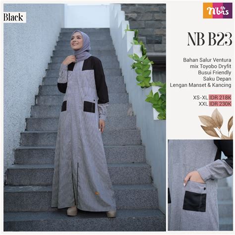 Koleksi Gamis Terbaru Nibras Nb B