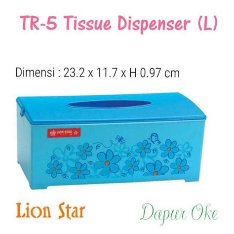 Promo Lion Star Tempat Tissue L Tr Tissue Dispenser Diskon Di