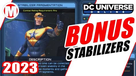 Dcuo Bonus Stabilizers And 20 Off The Quarks Vendors Youtube