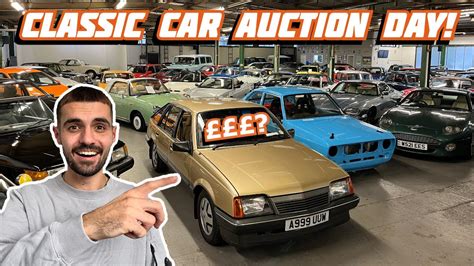 I ATTEND A UK CLASSIC CAR AUCTION IN AUTUMN YouTube