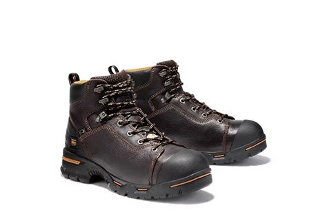 Timberland Pro Endurance 6 Steel Toe Workboot Briar Full Grain