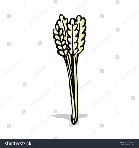 Cartoon Straw Stock Vector (Royalty Free) 209996692 | Shutterstock