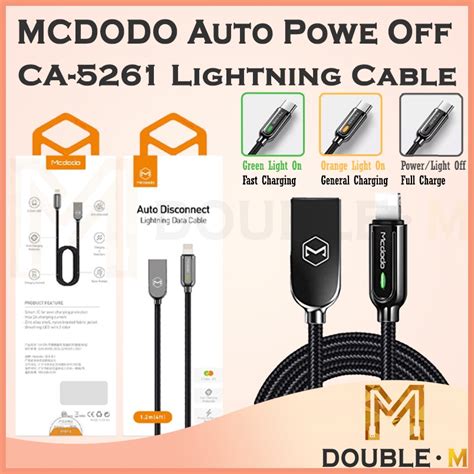 Original Mcdodo Auto Power Off I Phone Ca Smart Auto Disconnect