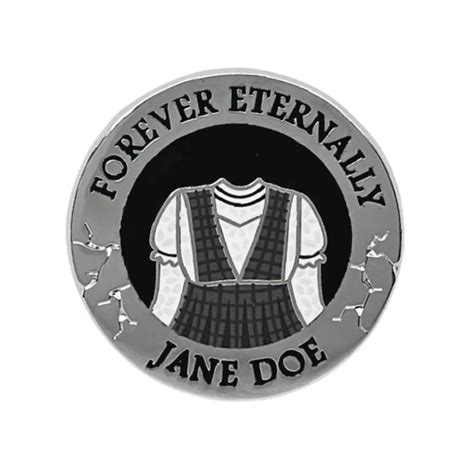 Forever Eternally Jane Doe – Ride The Cyclone Pin – Musical Theatre Pins