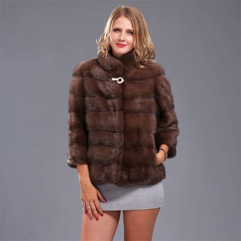 Real Mink Fur Coat In Real Fur From Womens Clothing On Alibaba Group