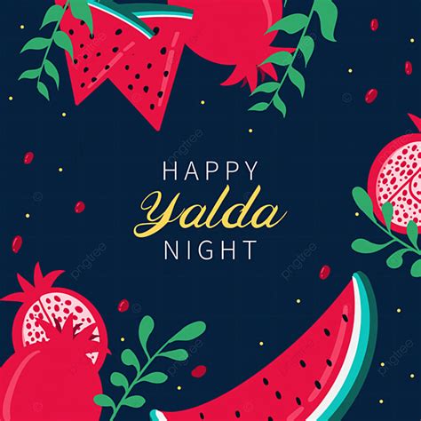 Pomegranate Yalda Png Image Yalda Night Red Watermelon And Pomegranate