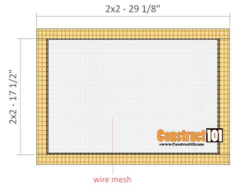 Rabbit Hutch Plans - Step-By-Step Plans - Construct101