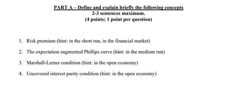 solved part  define  explain briefly   cheggcom