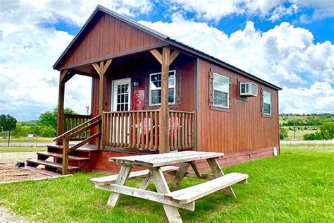 Rustic Cabin Rentals at Our Texas Wildlife Park in Evant