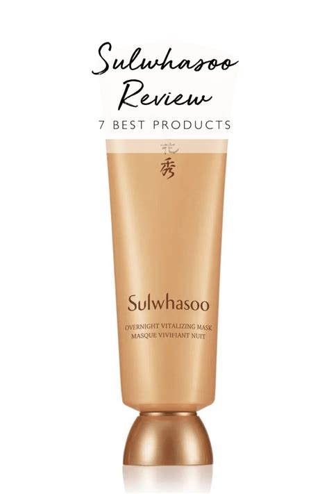 Sulwhasoo Review 7 Best Products To Try