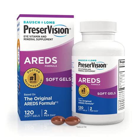 Preservision® Areds 2 Formula Eye Vitamin And Mineral Supplement With Lutein And Zeaxanthin Mixed