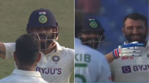 Watch Virat Kohli S Priceless Reaction Wins Hearts As Cheteshwar