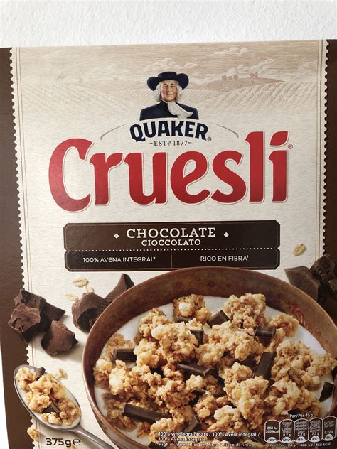 Cruesli Chocolate Quaker 375 G