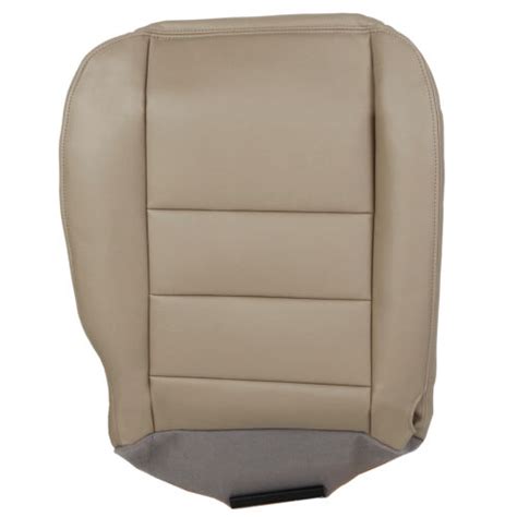 2001 Ford F 250 F 350 Lariat Driver Bottom Leather Seat Cover Parchment Tan Motors Auto Parts