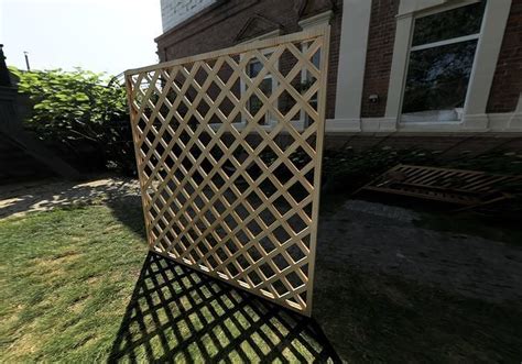 3D model Decorative fence with trellis for garden VR / AR / low-poly | CGTrader