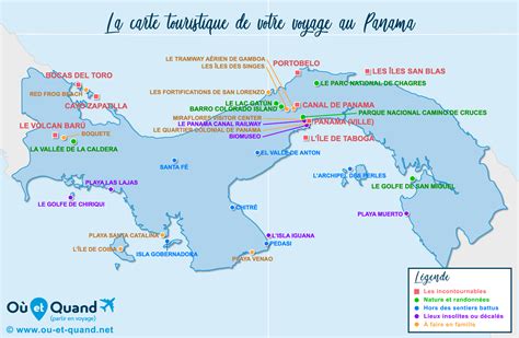 37 Lieux à Visiter au Panama Que Voir Que Faire Carte Touristique