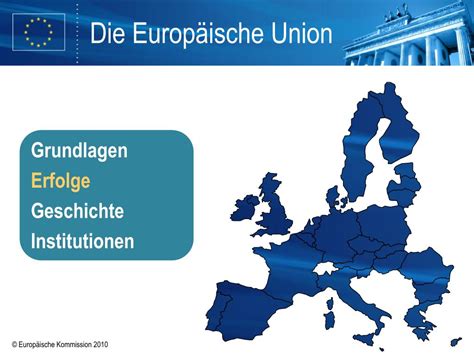 PPT Europäische Union PowerPoint Presentation free download ID