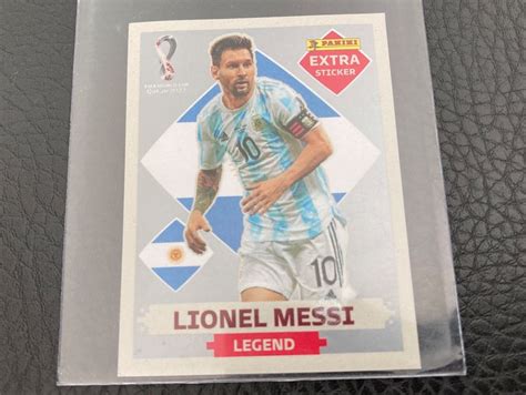 Panini Extra Sticker Lionel Messi Silber Kaufen Auf Ricardo