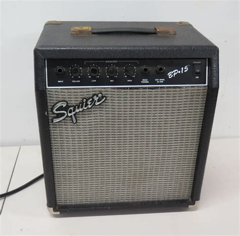 Fender Squier Bp 15 Bass Amplifier 120v 60hz Oahu Auctions