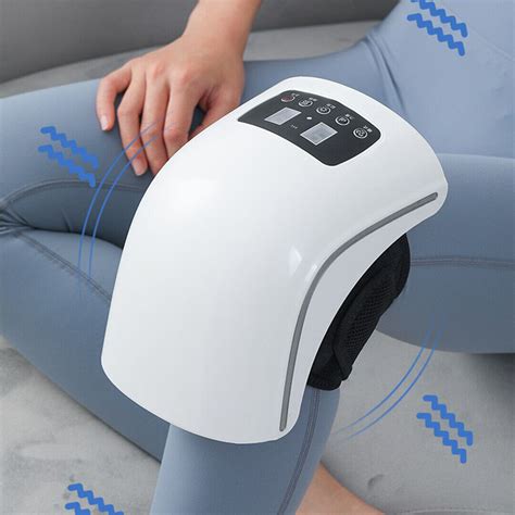 Cordless Knee Massager Infrared Heat And Vibration For Arthritis Pain C