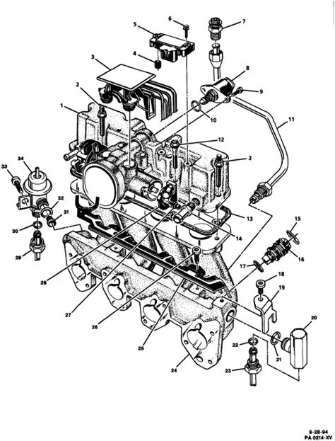 1995 s10 engine diagram