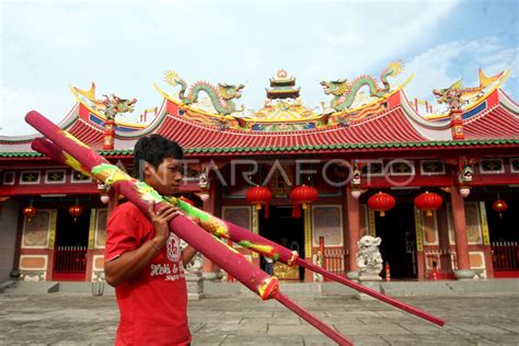 PERSIAPAN IMLEK ANTARA Foto