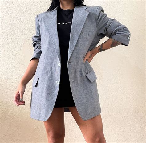 Blazer Slim Alongado Terno Feminino Vila Romana Usado 84763732 Enjoei