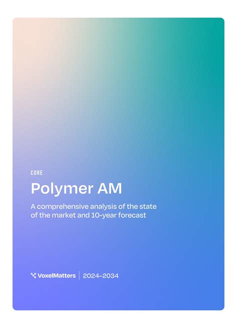 New Polymer AM 2025 report, now in pre-sale, sees market growing 14.6%