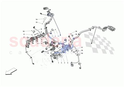 Engine Electrical System Parts For Ferrari Sf90 Spider Europe