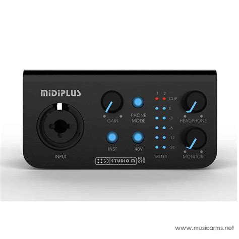 Midiplus Studio M Pro OTG Music Arms ศนยรวมเครองดนตร ตงแต