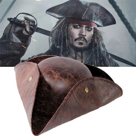 Movie Pirates Of The Caribbean Jack Sparrow Jackie Cosplay Hats Unisex