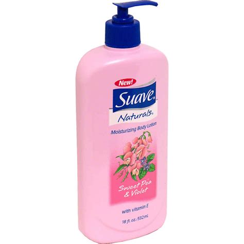 Suave Naturals Moisturizing Body Lotion With Vitamin E Sweet Pea