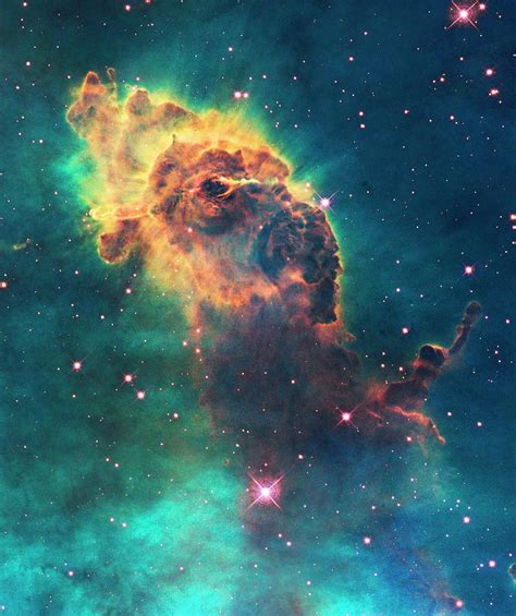 Carina Nebula Pillar Photograph by Nasa/esa/stsci/hubble Sm4 Ero Team ...