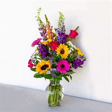 Jewel Tone Garden Bouquet Four Seasons Flowers Flower Delivery In