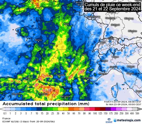 Actualités météo Pluies orages et fumée des incendies du Portugal au