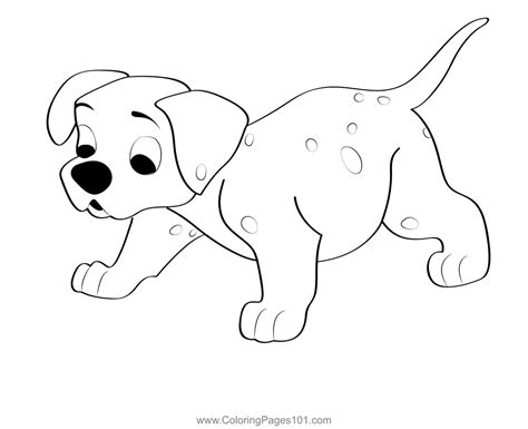 101 Dalmatians The Series Lucky Coloring Page for Kids - Free 101 ...