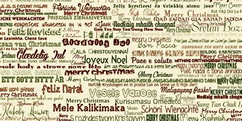 How To Say Merry Christmas In Languages Live And Let S Fly