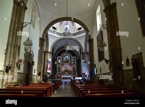 San Hipolito Catholic Church In Mexico City Mexico A Sculpture Of